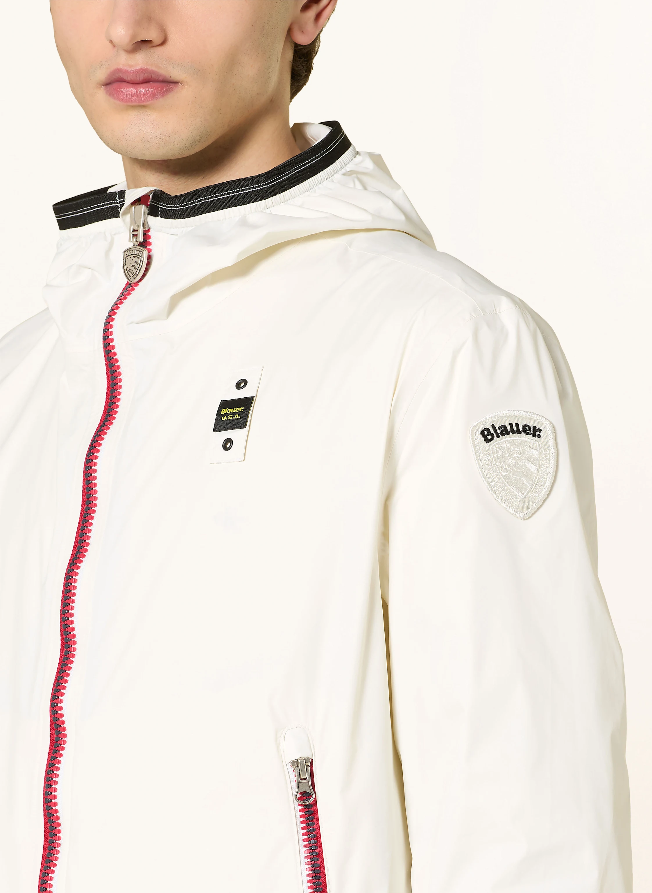 Blauer Windbreaker DODGE