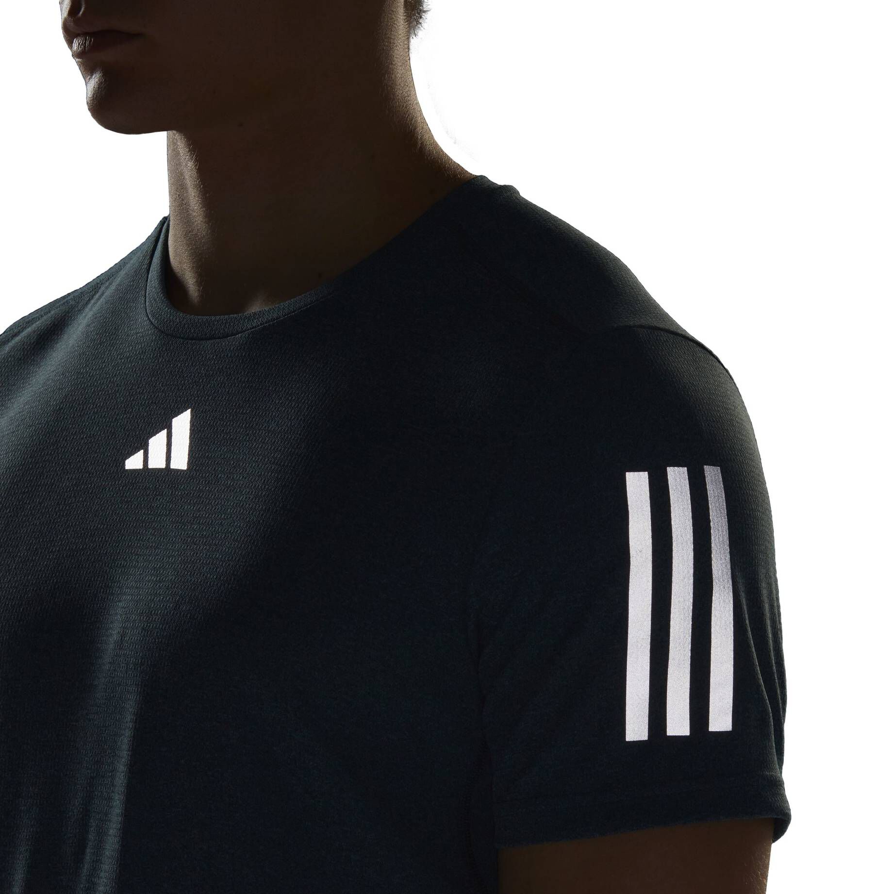 adidas Performance| Herren Laufshirt OWN THE RUN HEATHER TEE