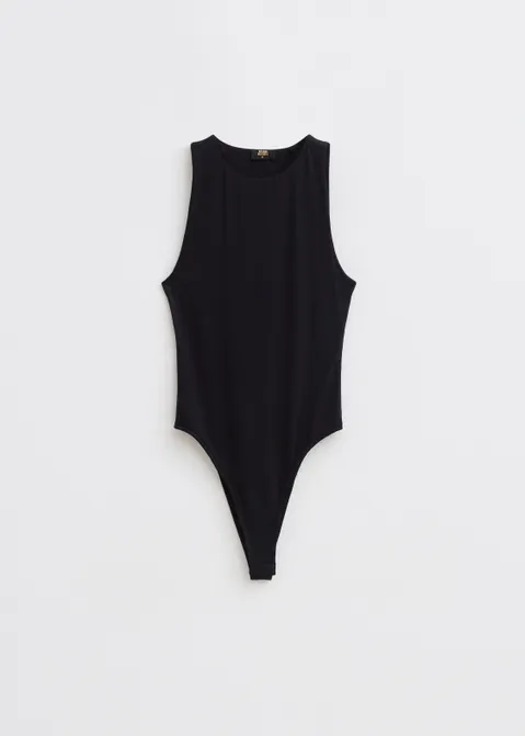 Effen body zwart (ZWART)