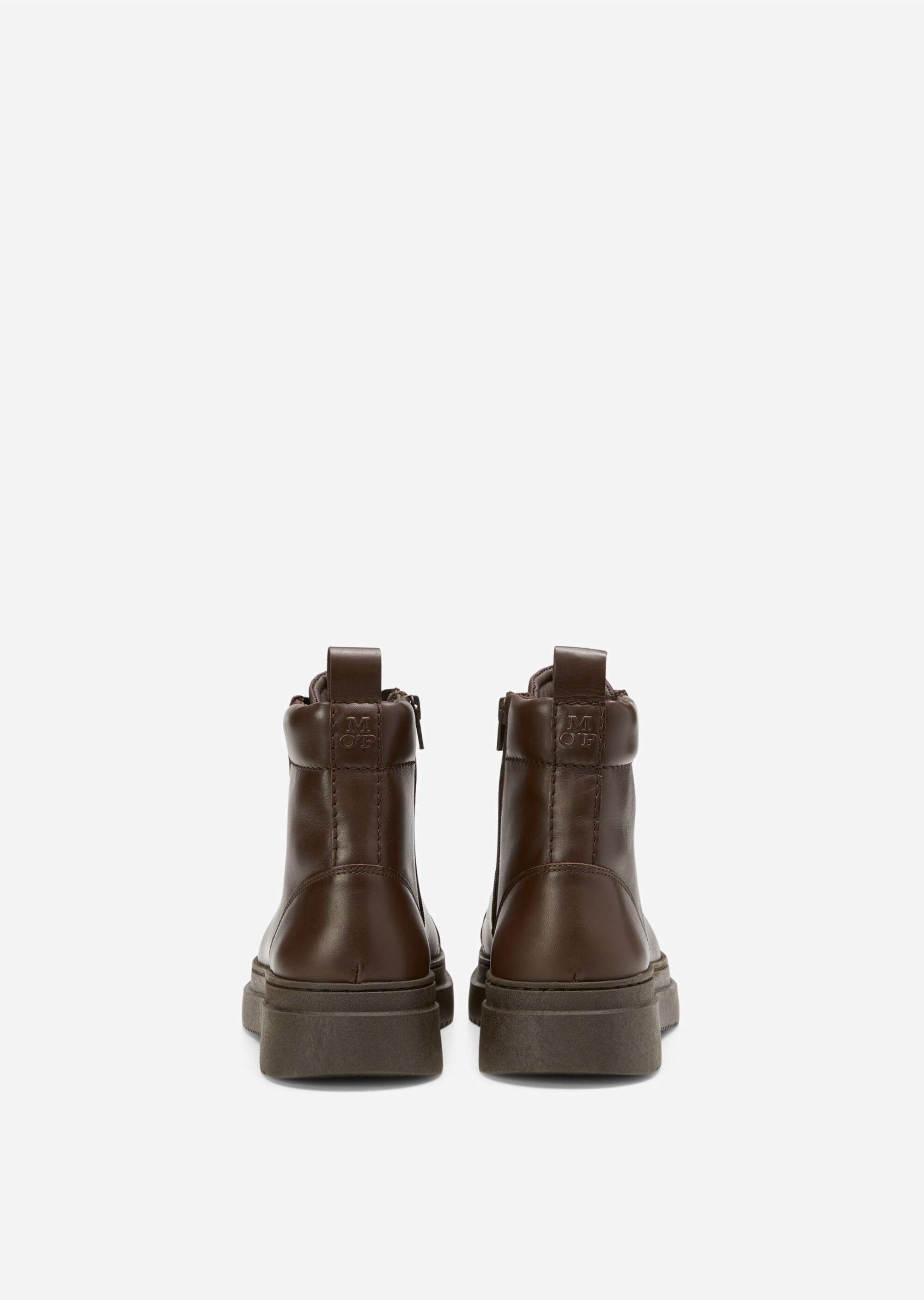 Schnürstiefel mit Innenzipper