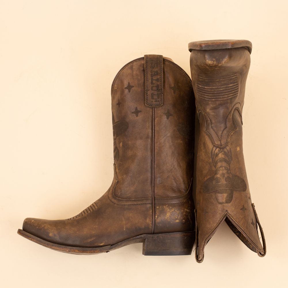 Ariat mens cowboyboots High Stepper Sendero Stonewashed