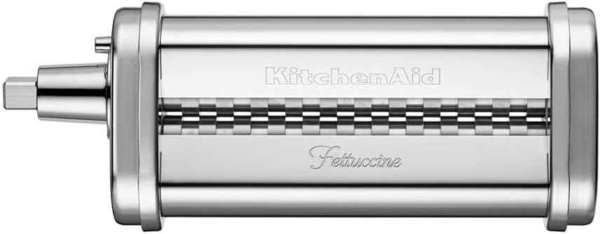 Kitchenaid 5KSMPRA Optionales Zubehör, für alle KitchenAid Dreiteiliger Nudelvorsatz Küchenmaschine