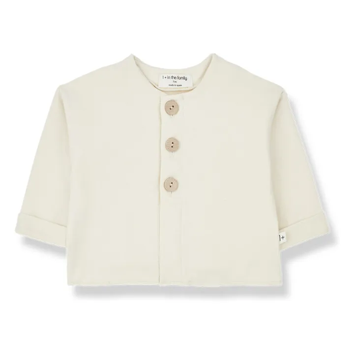 1+ in the family Cardigan Sophie Molleton | Ecru