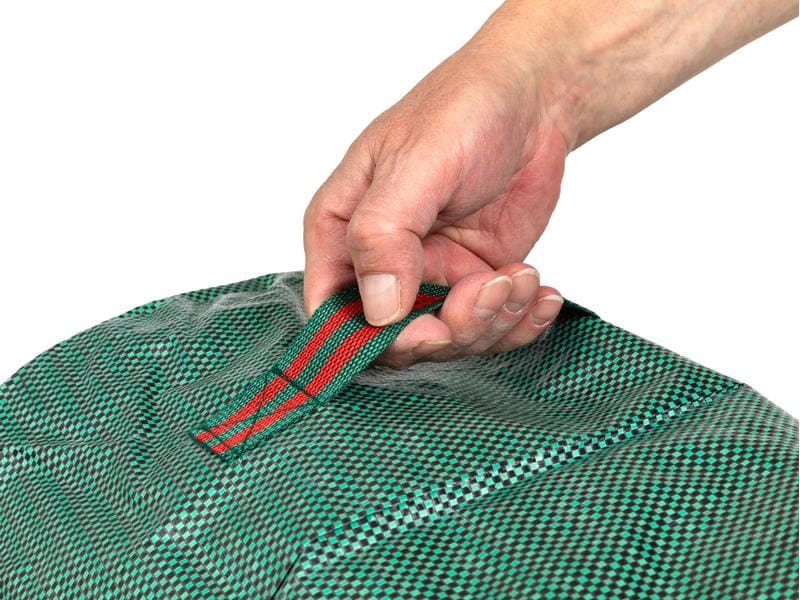 STRUCT Gartensack rund, 120 Liter Reissfester Sack für Lagerung und Transport von Gartenabfällen