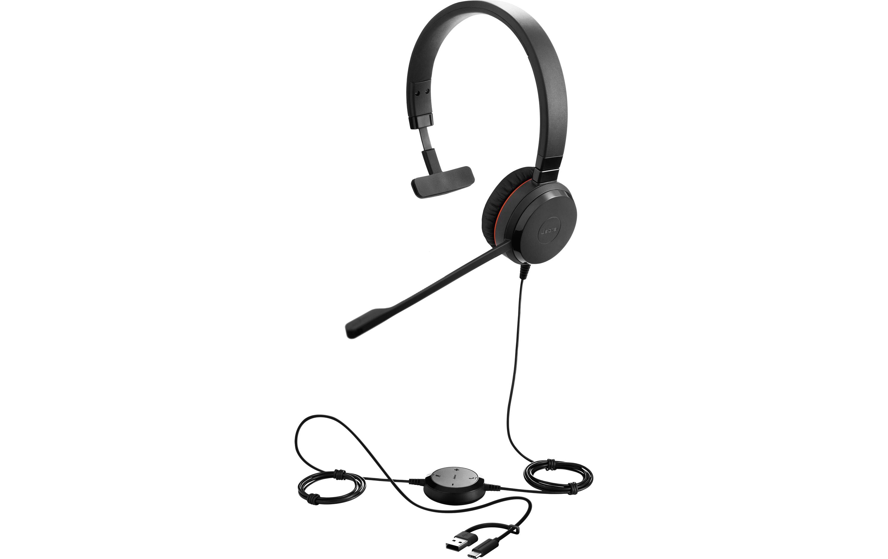 Headset Evolve 30 II Mono MS USB C/AProfessionelles Headset mit flexibler Konnektivität und hervorragendem Sound