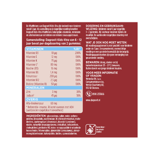 Dagravit Kids-Xtra Vitaminions Multivitaminen 6-12 jaar Voordeelverpakking 120ST