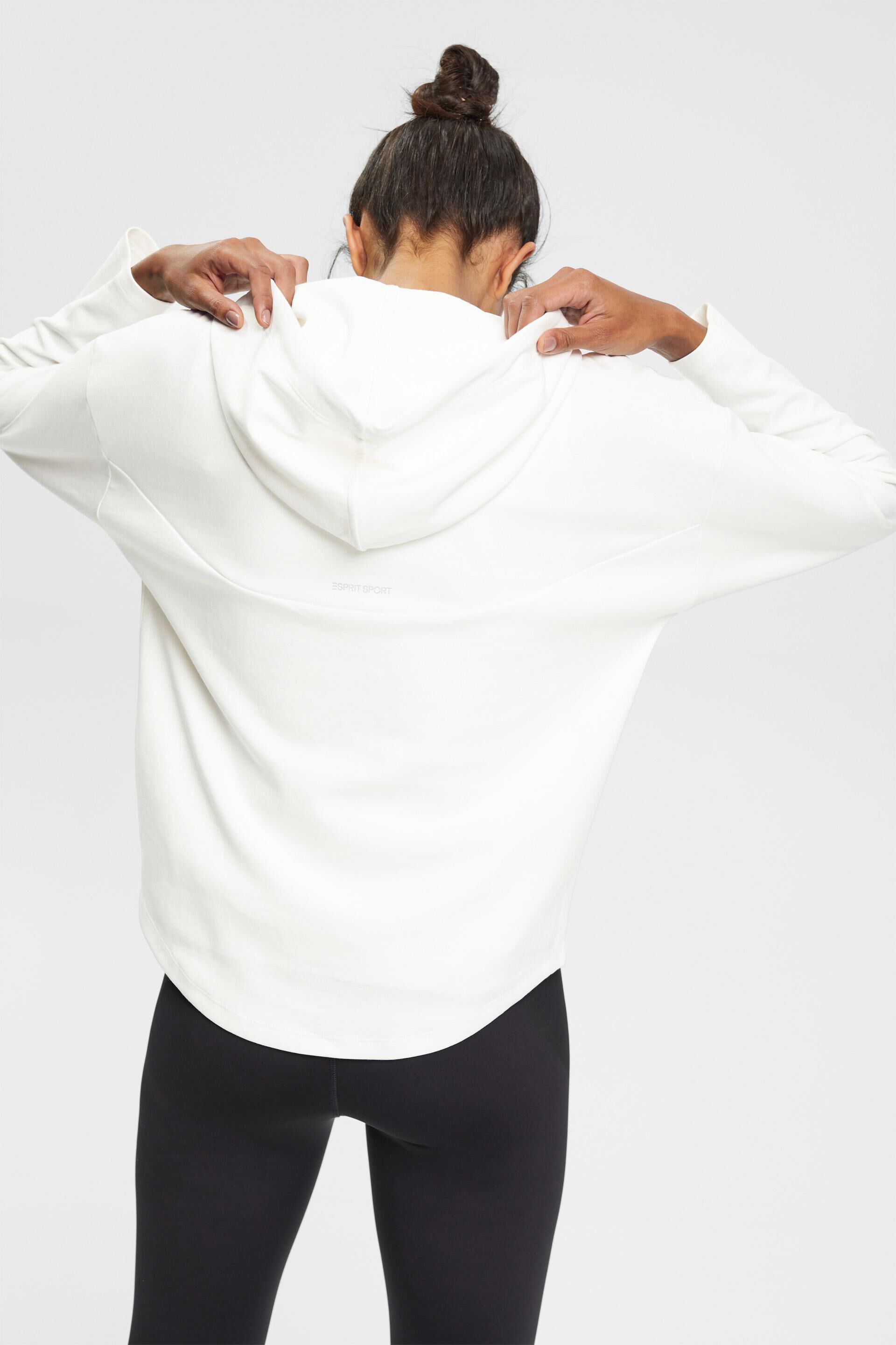 Sweat à capuche au toucher doux, coton biologique mélangé