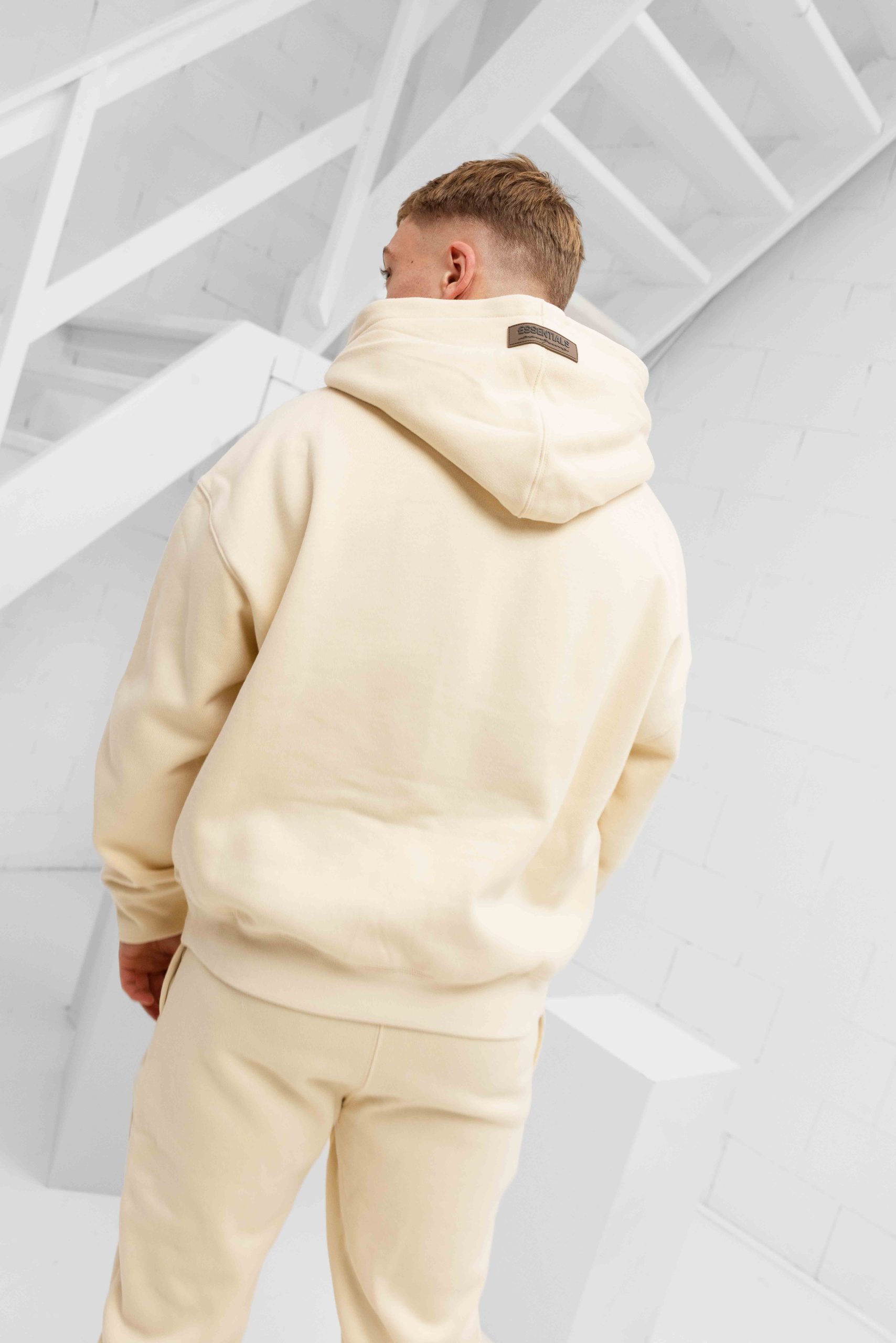 Cou7ure Essentials Basic Curve Trainingspak Heren Beige