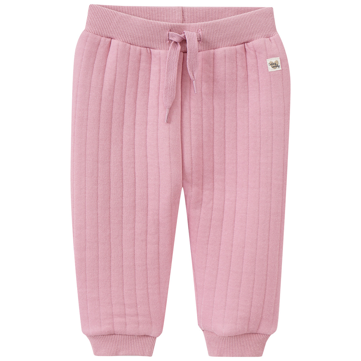 Topomini Baby Jogginghose gesteppt rosa