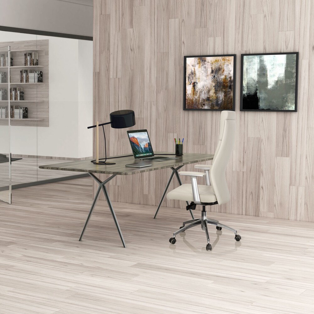 Luxus Chefsessel MONZA 20 Leder mit Armlehnen hjh OFFICE