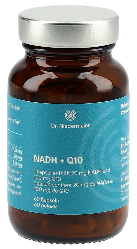 Dr. Niedermaier NADH + Q10<br>60 Stück, Dose, Kapsel
