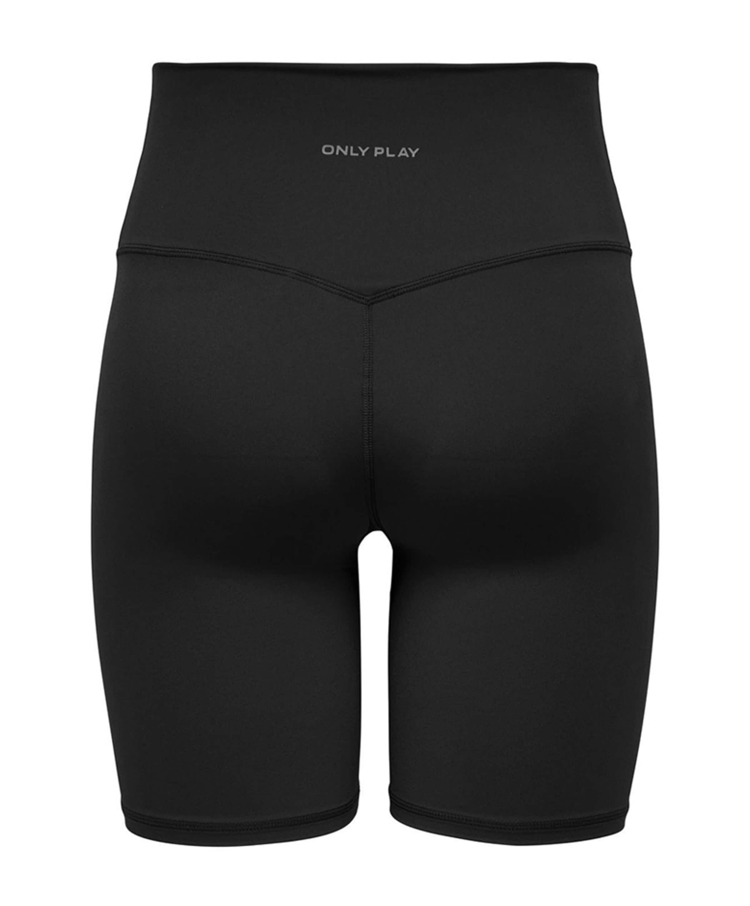 Only play ONPJAM-SANA-3 XHW TRAIN SHORTS dames tights shorts zwart