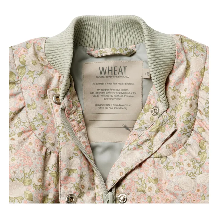 Wheat Veste Puffer Lola Fibres Recyclées | Vert amande