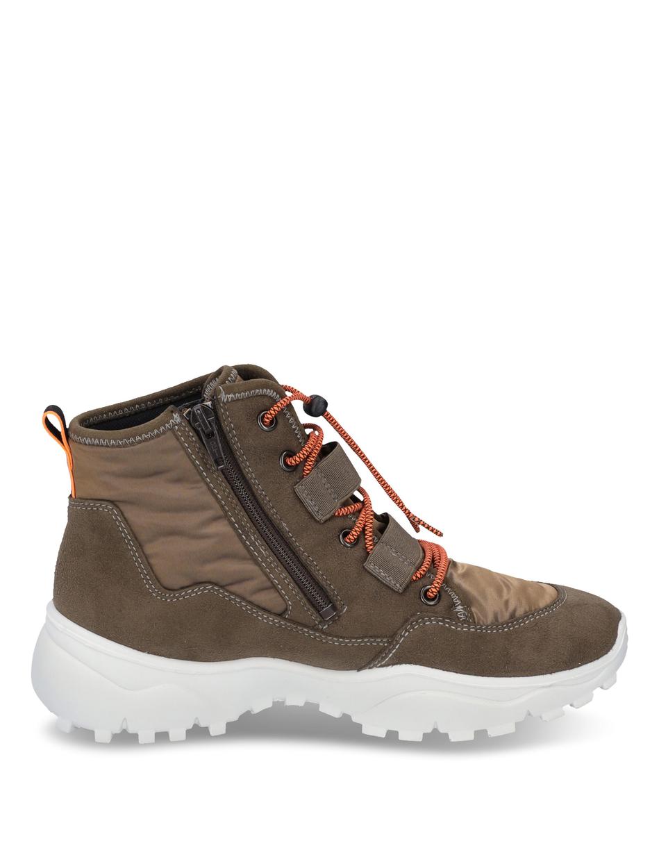 Stiefelette Atlanta 04, taupe-kombi