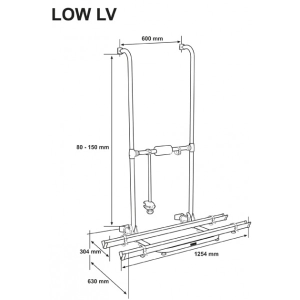 Porte-vélos THULE ESSENTIAL Standard