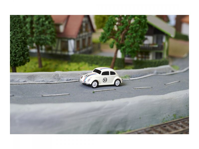 Carson RC Fahrzeug VW Beetle Rallye H0, RTR Ferngesteuerter Volkswagen Käfer im Massstab 1:87