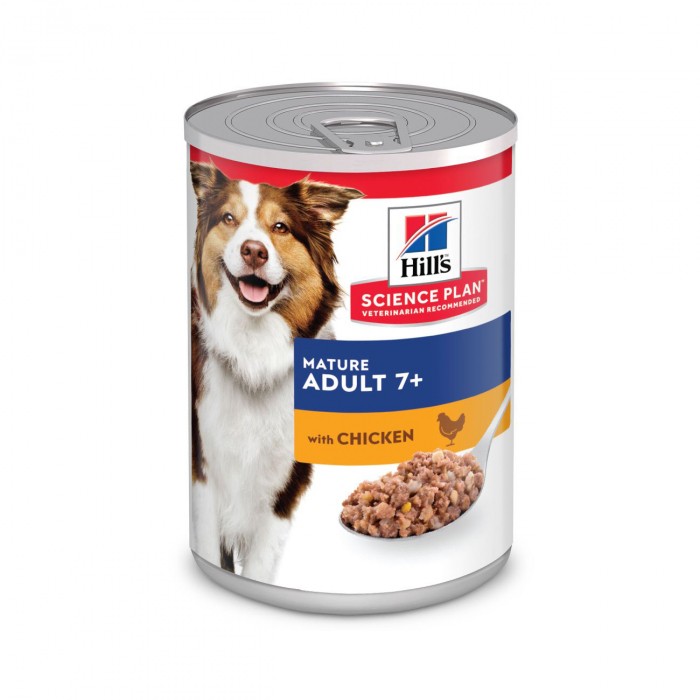HILL'S Science Plan All Breed Mature Adult 7+ en Boîtes au Poulet - Patée pour chien