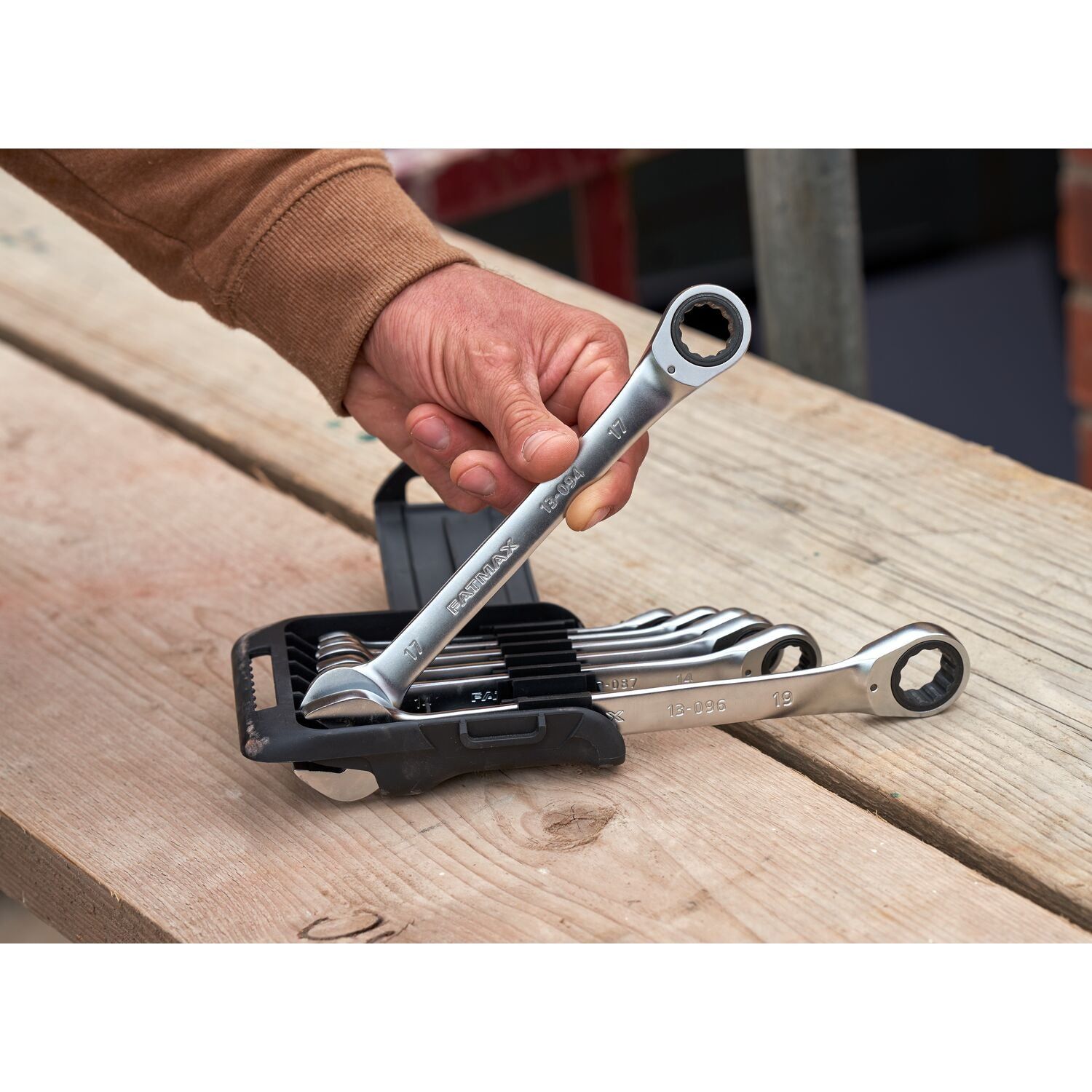 Stanley FMMT82848-0 FatMax™ Ringsteeksleutelset met ratel - 7-delig