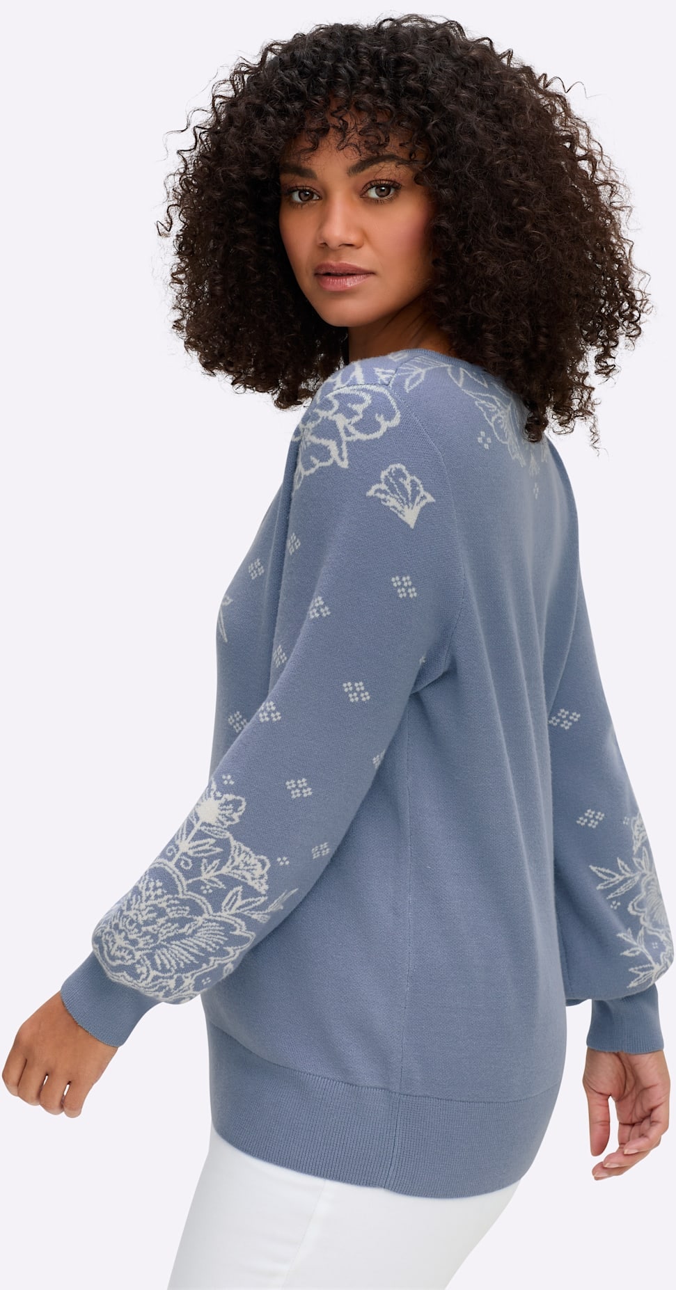 sheego by Joe Browns V-Ausschnitt-Pullover »Pullover«