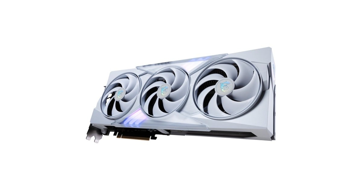 MSIGeForce RTX 5070 12G GAMING TRIO OC WHITE grafische kaart  (Wit, 3x DisplayPort, 1x HDMI)
