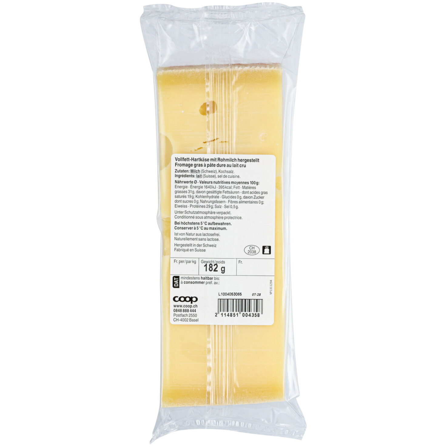 Emmentaler Extra AOP ca. 180g