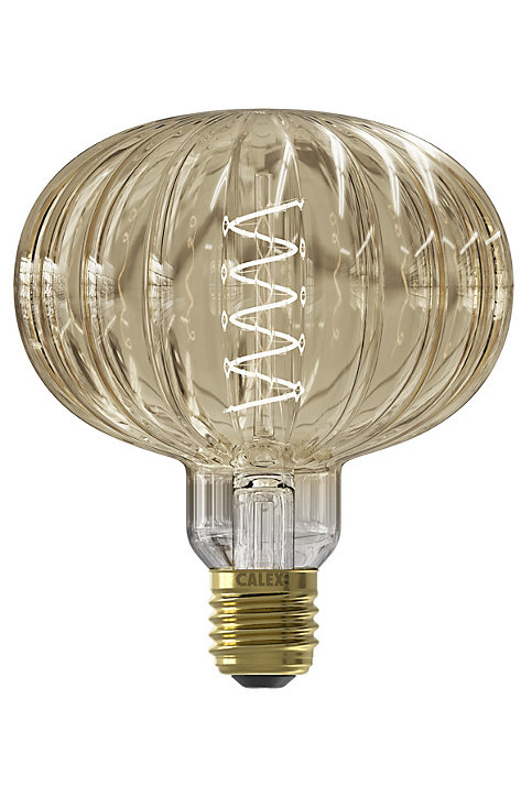Ampoule LED à filament spirale E27 Pulse 240lm 4W blanc chaud Calex ⌀12,5cm