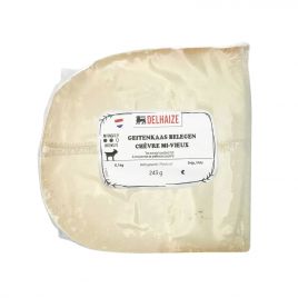 Delhaize Gouda geitenkaas stuk (voor uw eigen risico, geen restitutie mogelijk)