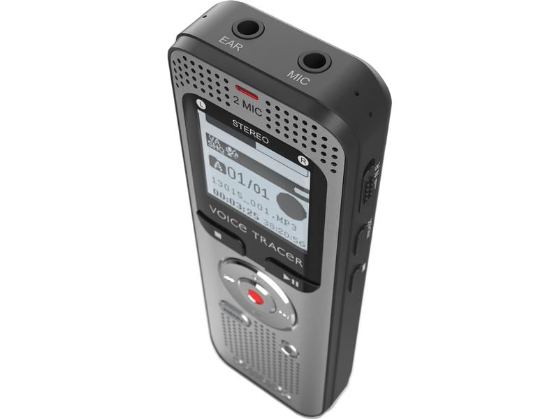 Philips Diktiergerät VoiceTracer DVT2015 Audiorecorder mit aussergewöhnlicher Aufnahmequalität
