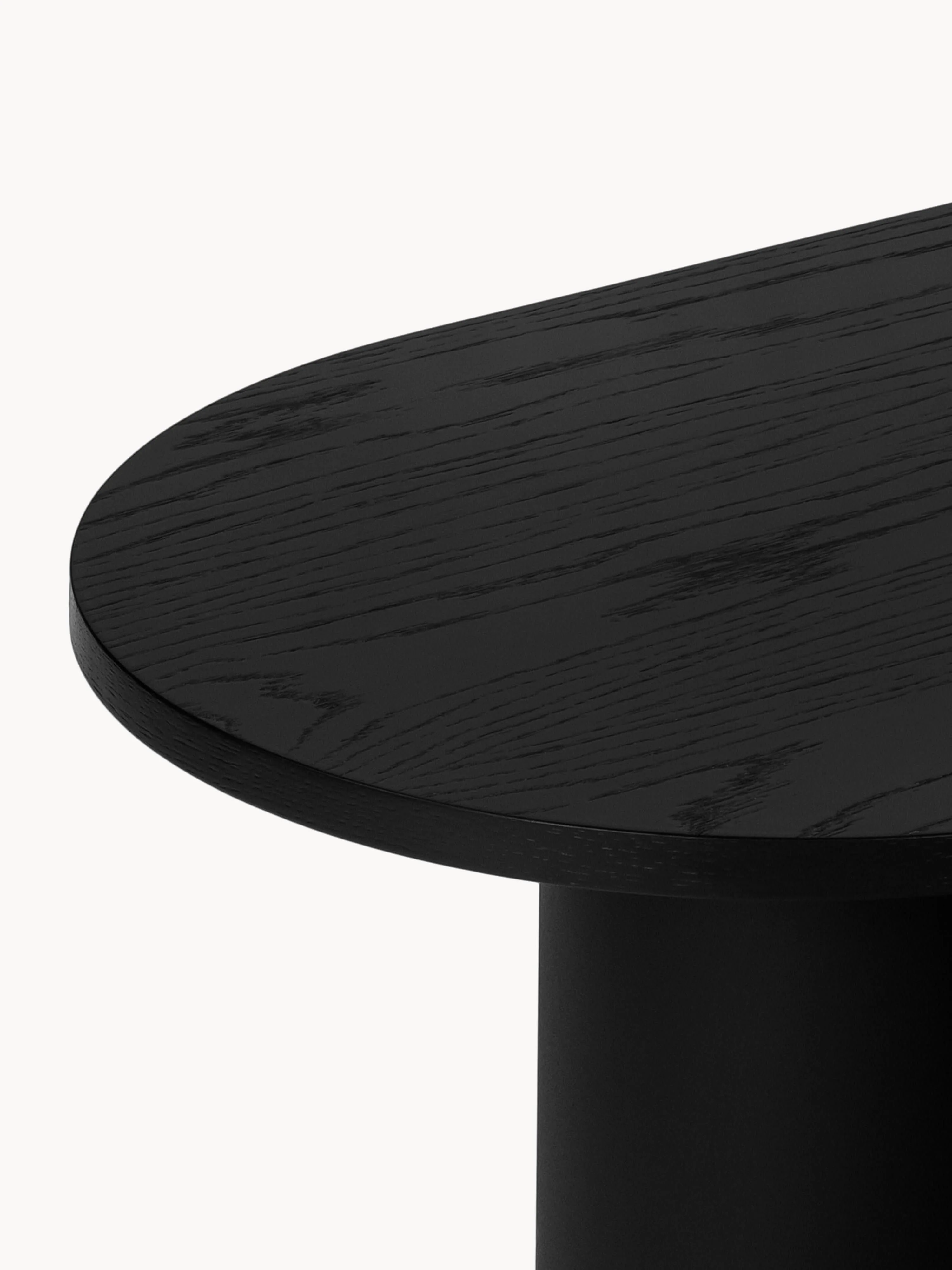 Ovale salontafel Looi van hout