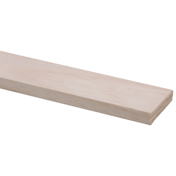 Lat geschaafd grenen D-vorm 13x55mm 210 cm