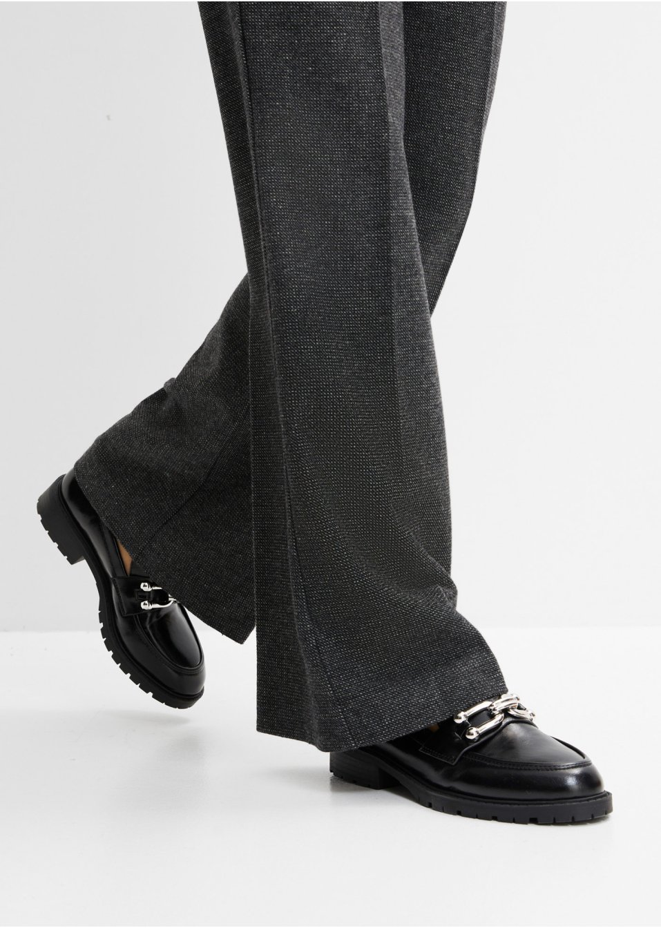 Pantalon à jambes larges
