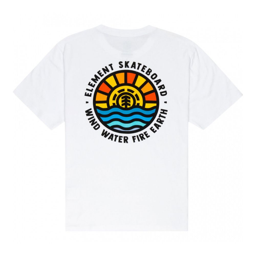 Element GREAT OUTDOOR - Tee-shirt Homme optic white