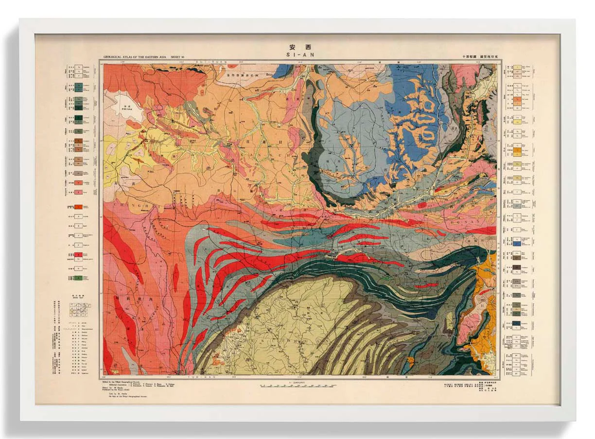 Geologie Asiens - China