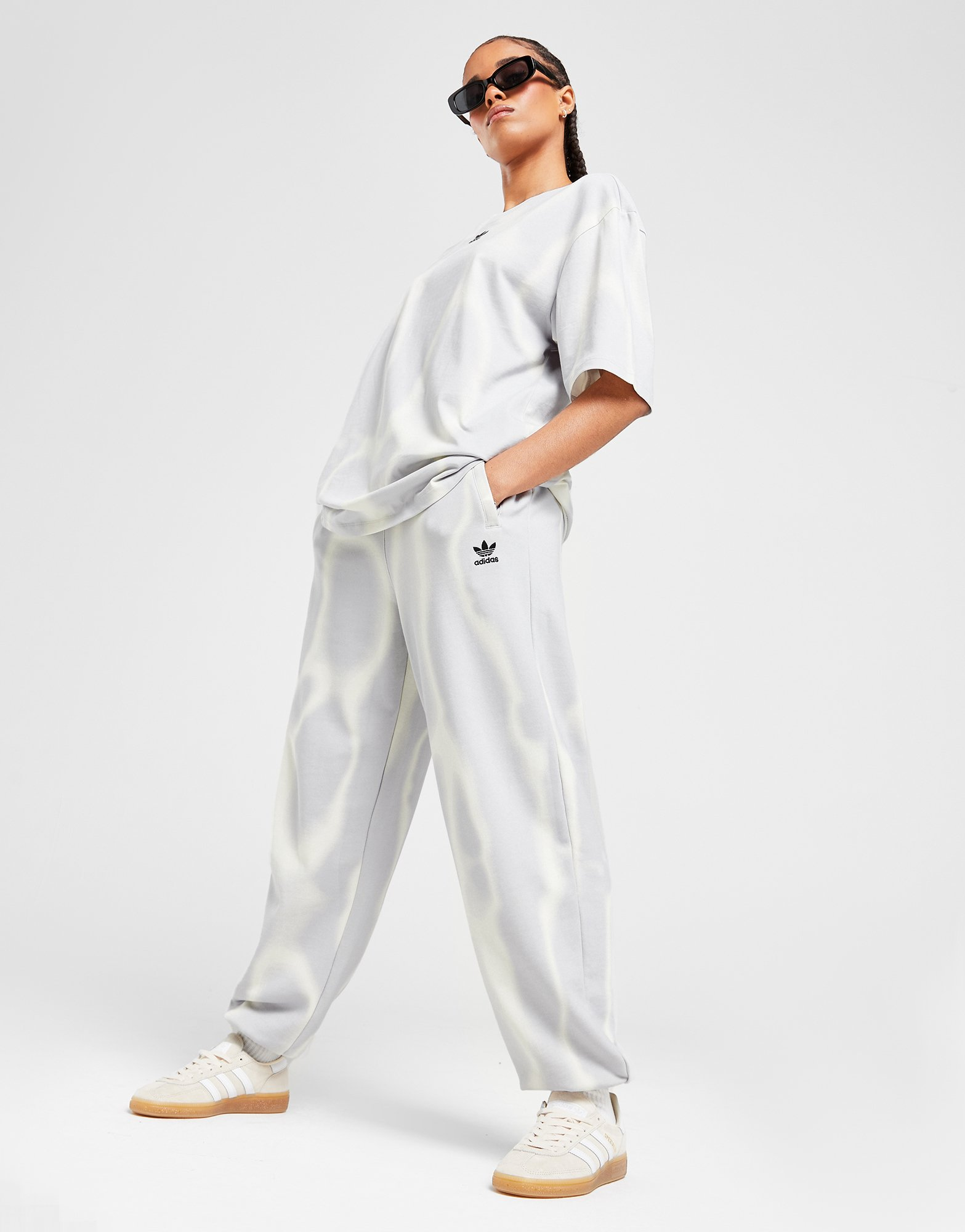 adidas Originals Pantalon de survêtement imprimé intégral Dye