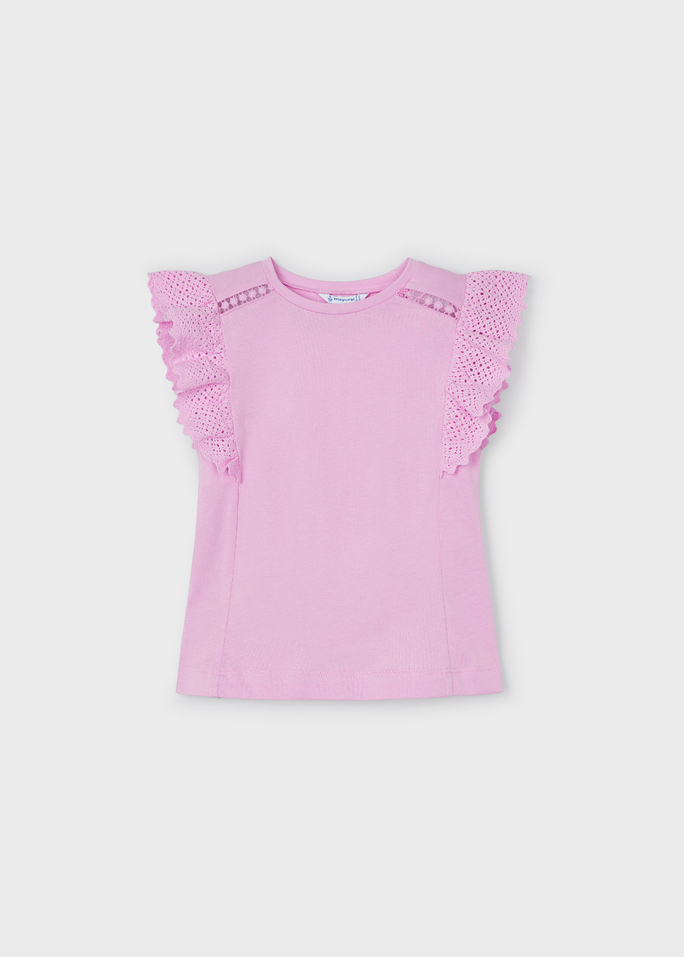 Camiseta de crochê Better Cotton para meninas