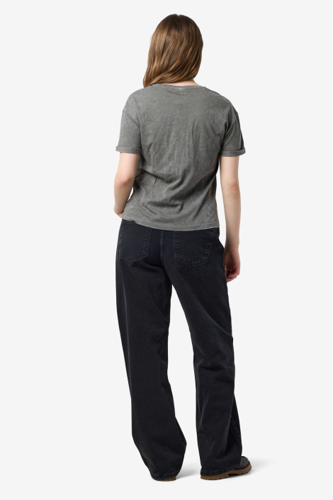 Noisy may grijze dames t-shirt