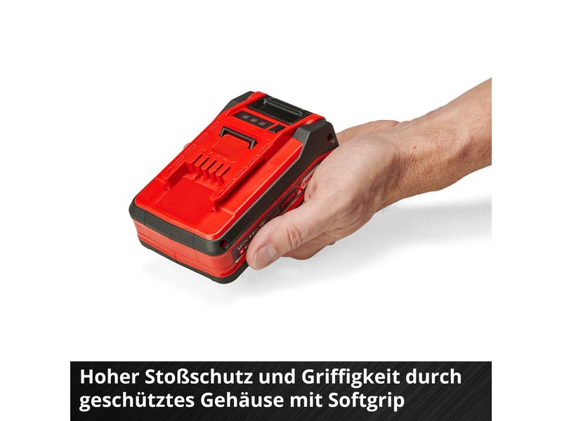 Einhell PXC Plus Twinpack, 18 V 4Ah Akku-Set für alle Arbeiten