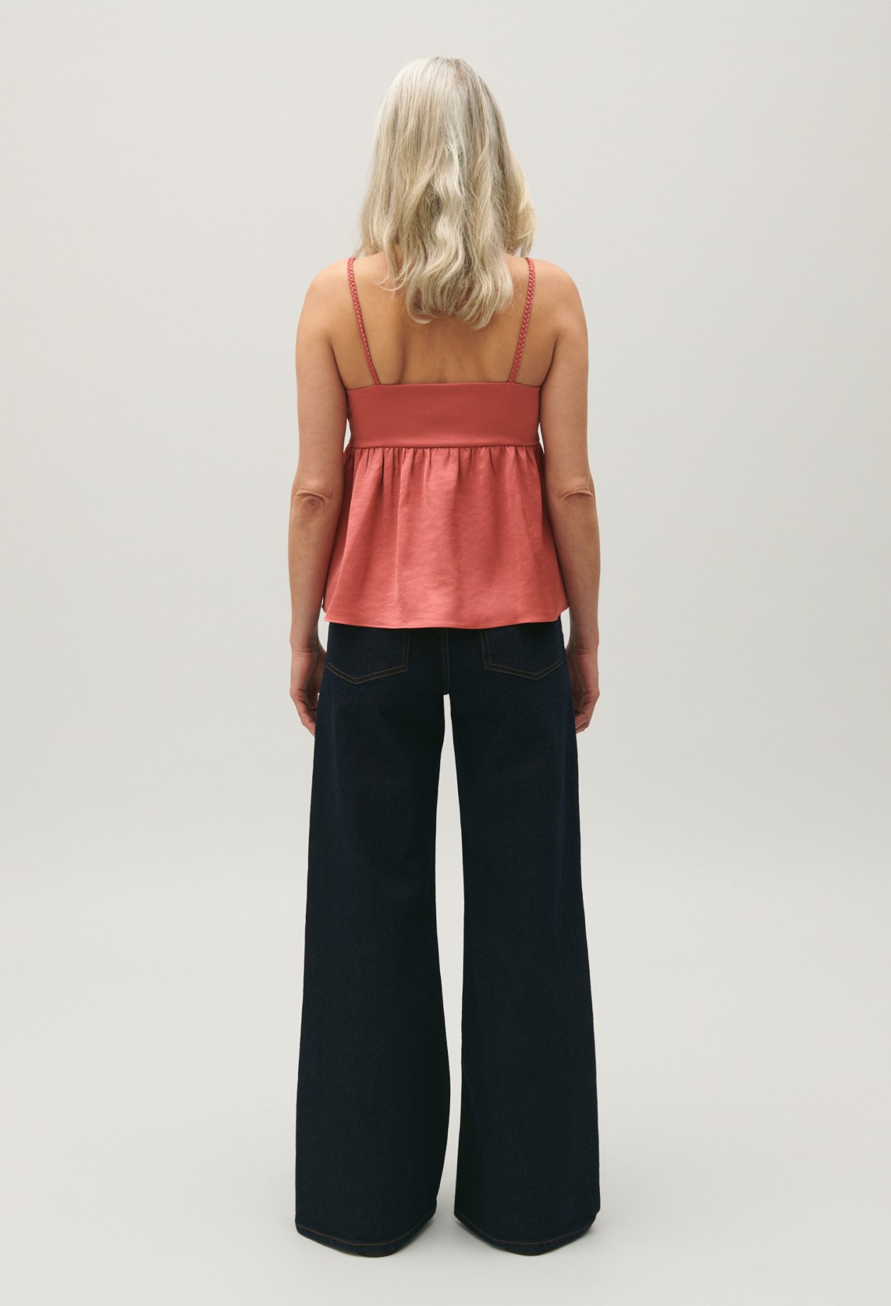 Top bretelles terracotta