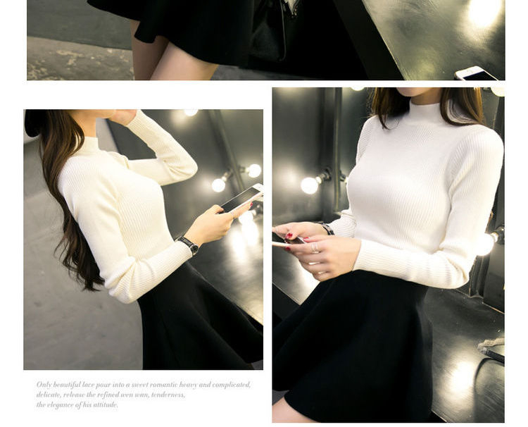 Happo - Mock-neck trui