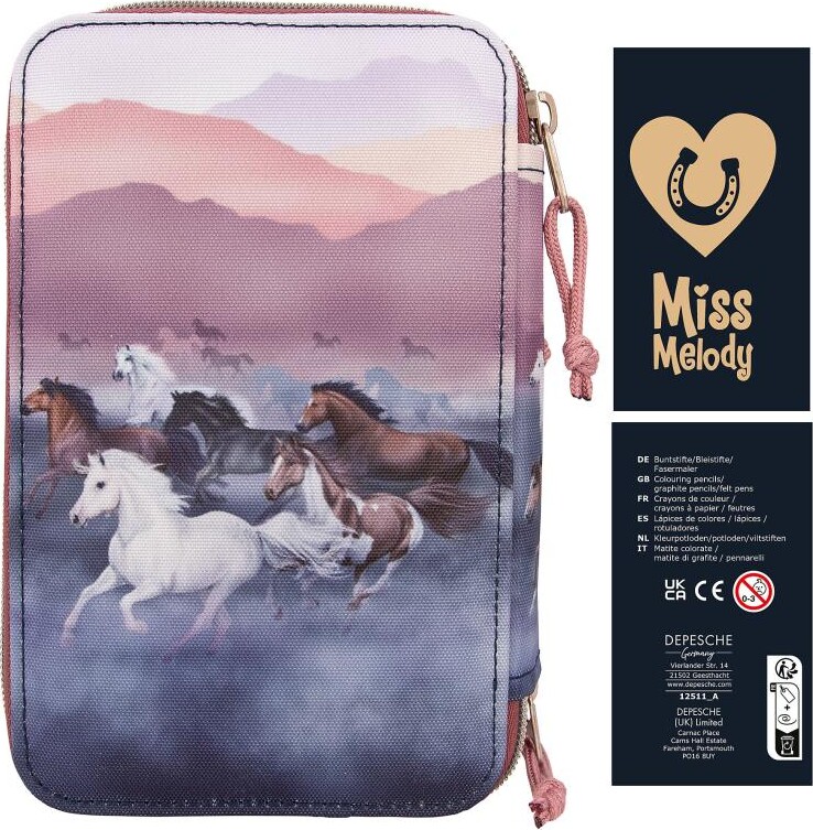 Miss Melody - Trippel Penalhus Med Indhold - Night Horses