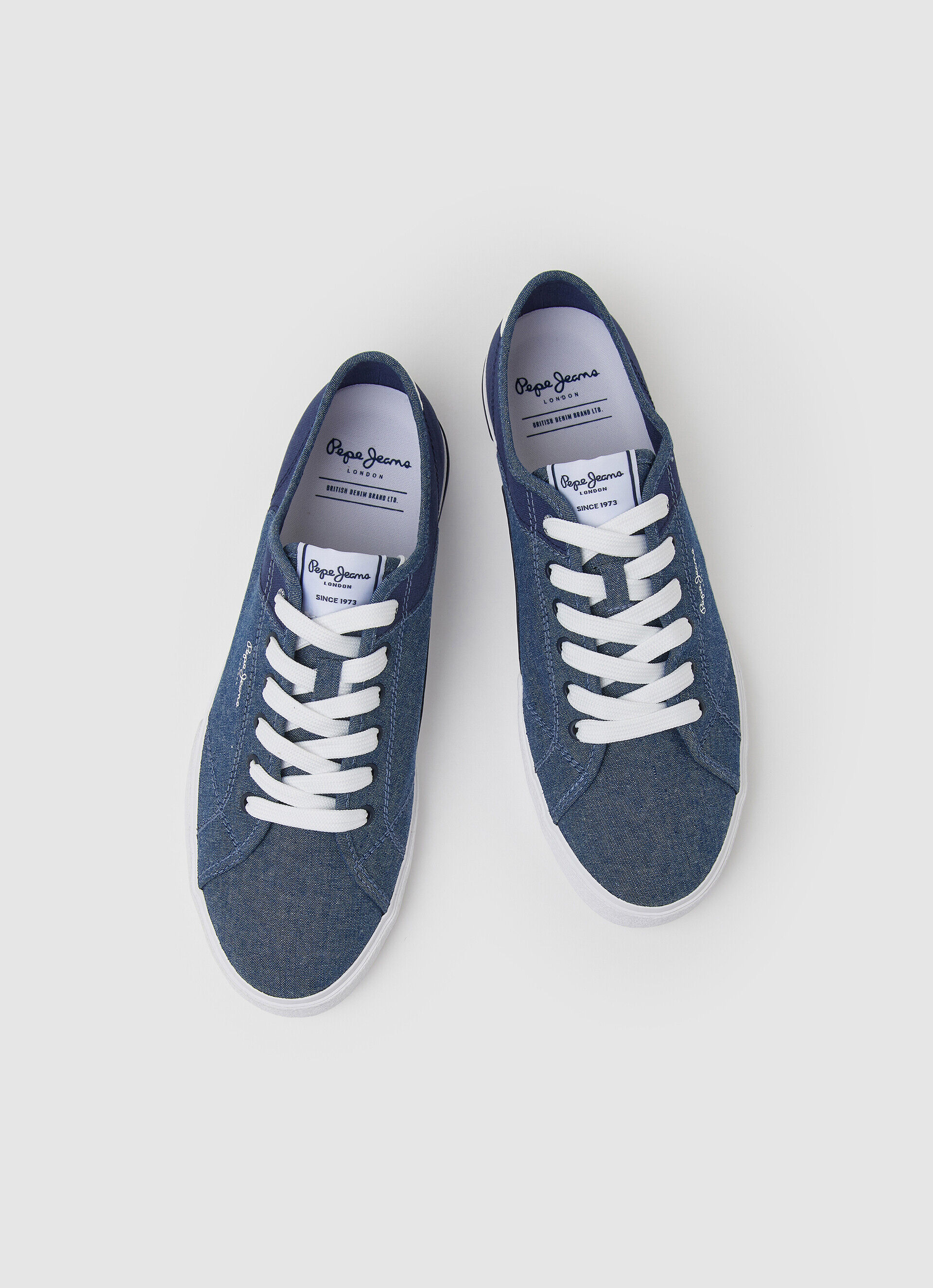 Tênis básico Kenton - azul chambray