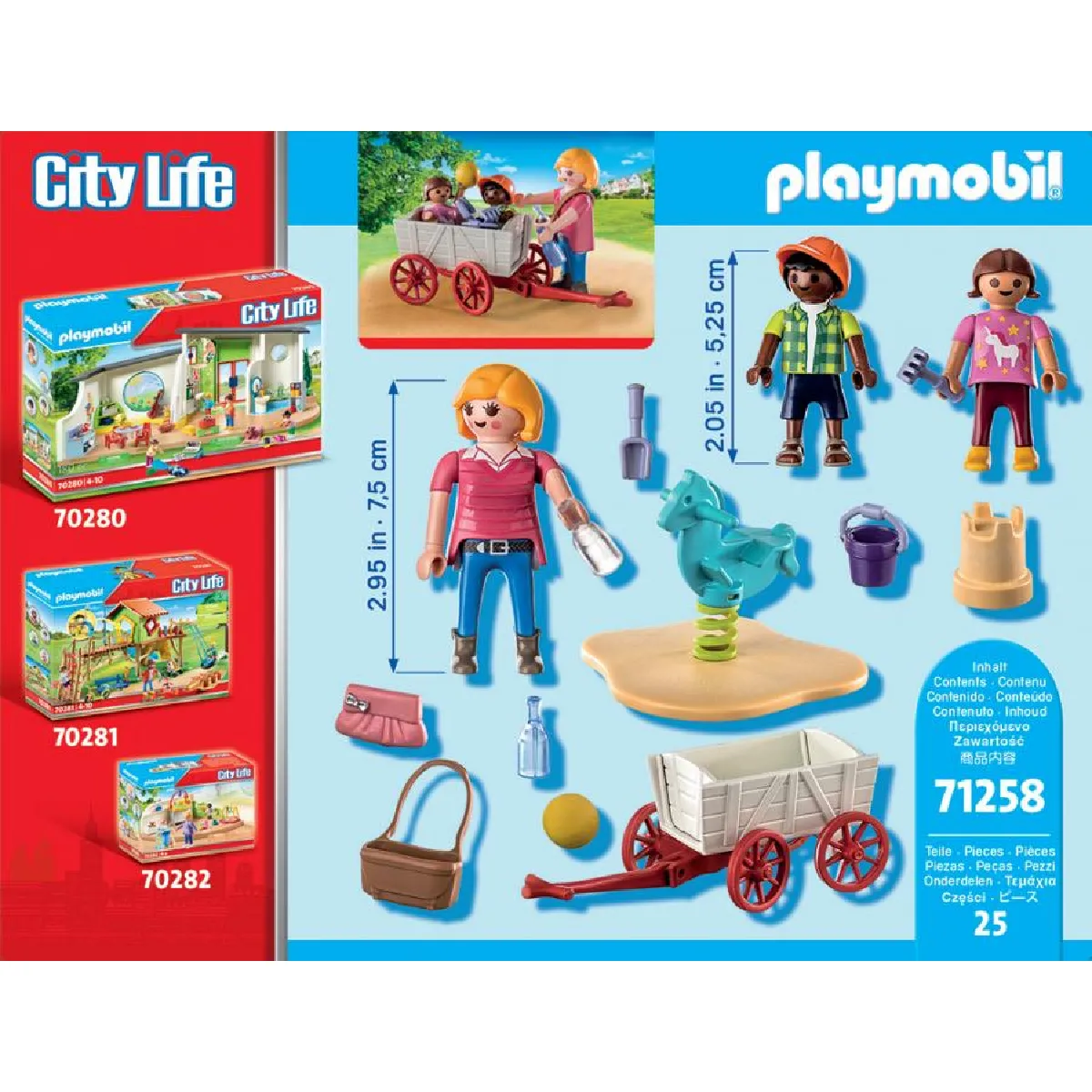 Playmobil® Playmobil 71258 Nourrice avec Enfants