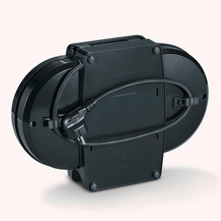 Severin WA 2106 Duo Waffeleisen 1200 W schwarz