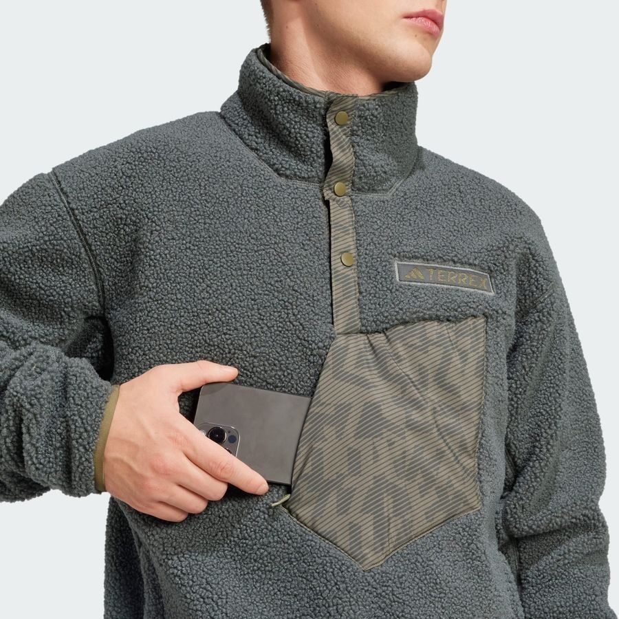 Adidas Sweat-shirt à capuche molleton épais Terrex Xploric