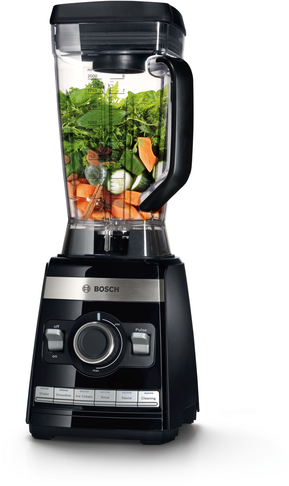 Liquidificador de alta velocidade VitaBoost 1600W Preto MMBH6P6B