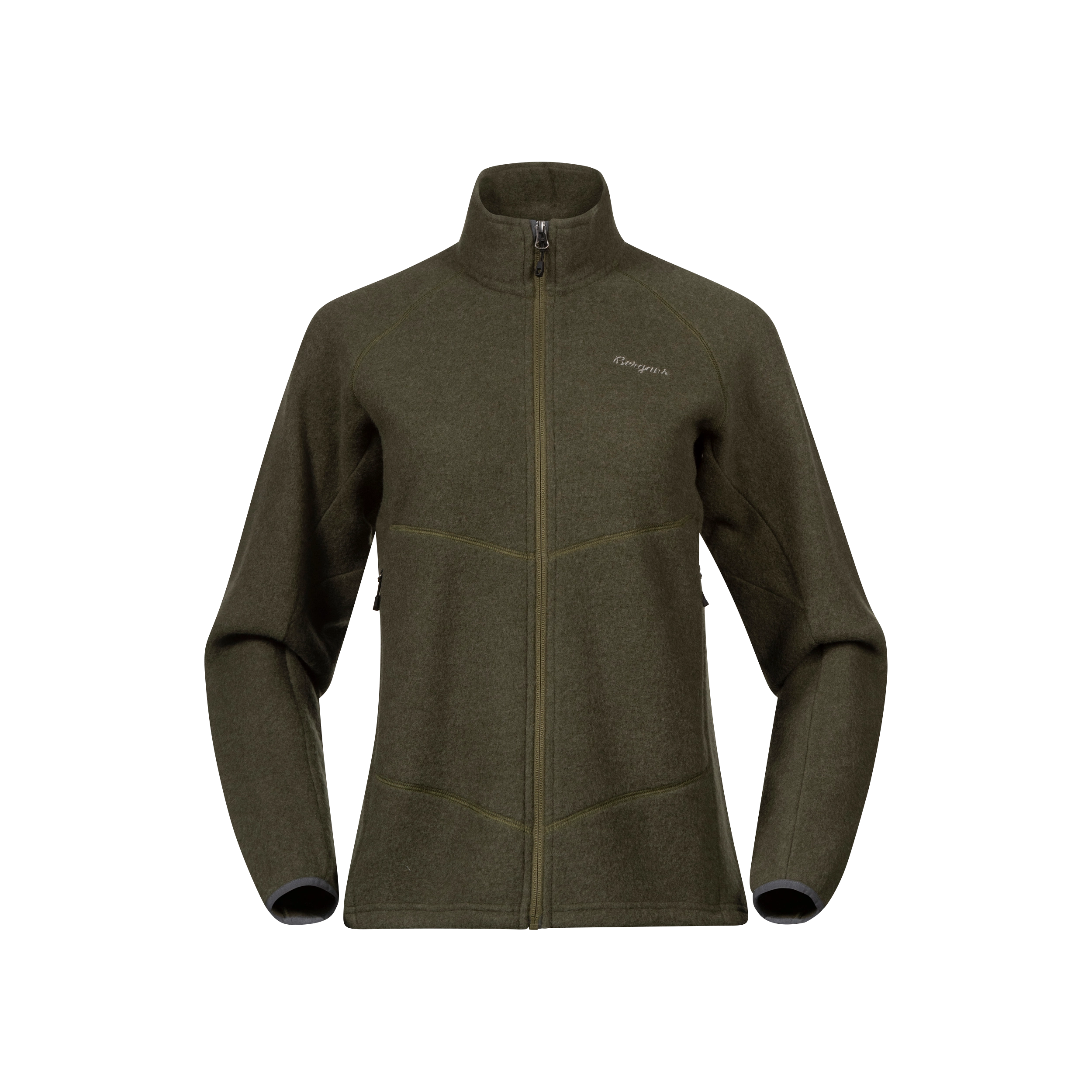 Rabot Merino Fleece Midlayer Jacket Women Dark Olive Green