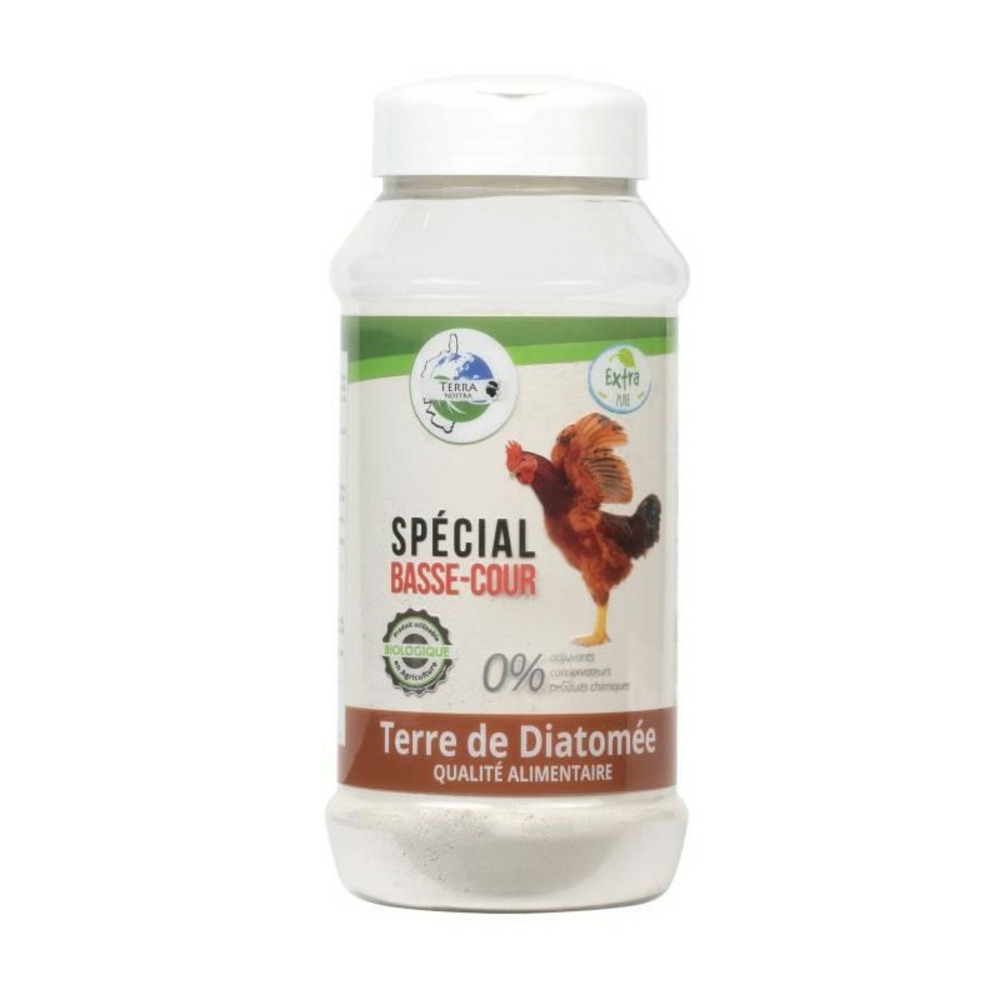 Terre de diatomée spéciale basse cour - qualité alimentaire - poudreuse 300 g
