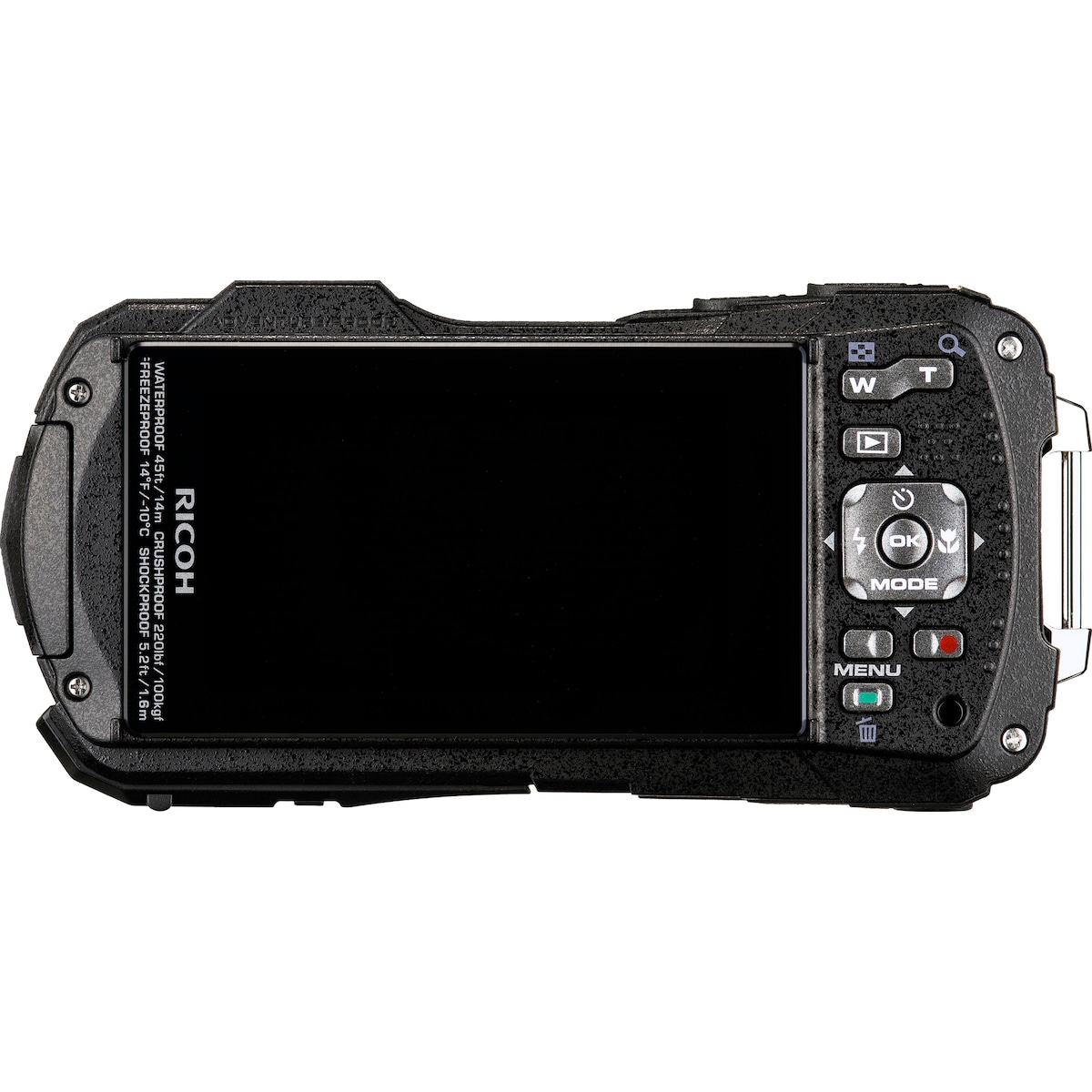 Ricoh kompaktkamera WG-80 (oransje)