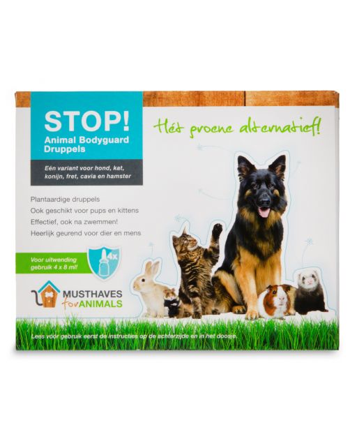 Stop! Stop! Aromatherapie - Anti vlooienmiddel - 4x8 ml