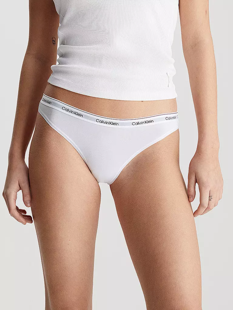 CALVIN KLEIN String 3er Pack multi grau
